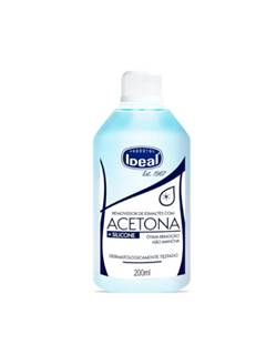 REMOVEDOR ESMALT BASE ACETON IDEAL 200ML