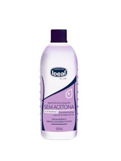 REMOVEDOR ESMALTES S/ACETONA IDEAL 500ML
