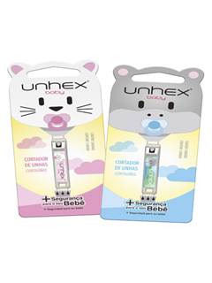 CORTADOR UNHAS UNHEX BABY MIX