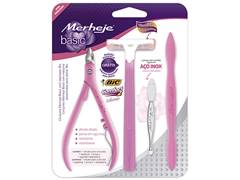 CONJUNTO MERHEJE BASIC C/DEPILADOR BIC