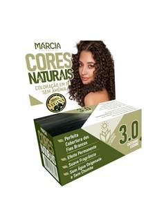 TINTURA EM PO MARCIA 3.0 CASTANHO ESCURO