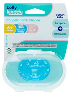 CHUPETA 100% SILIC REF 6215/11 OT2 AZUL