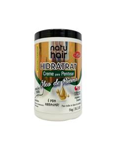 CREME PENT NATUHAIR 1KG OLEO DE RICINO