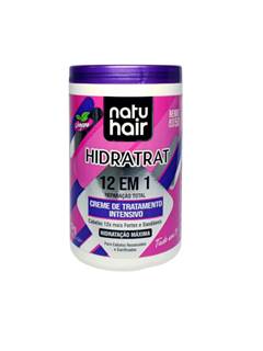 CREME TRAT NATUHAIR 1KG 12 EM 1 INTENSIV