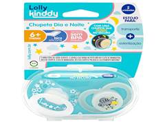 CHUPET STAR DIA E NOITE SIL T2 5815-02-N