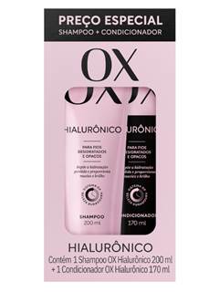 KIT SH+COND OX HIALURONICO 200+170ML