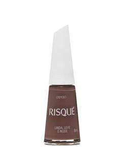 ESMALTE RISQUE BL LINDA LEVE NUDE CX/6