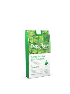 FOLHAS PRONT CORP DEPILFLAX HORTELC/20UN