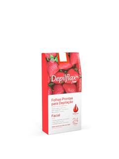 FOLHAS PRONT FACI DEPILFLAX MORANGC/24UN