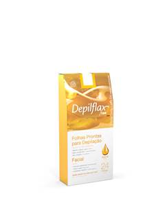 FOLHAS PRONT FACI DEPILFLAX NATUR C/24UN