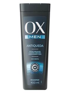 SHAMPOO OX MEN ANTIQUEDA 400ML