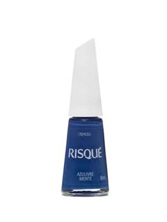 ESMALTE RISQUE SOLTO AZULIVRE MENTE