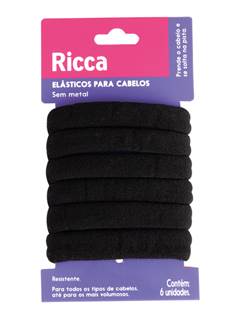 ELASTICO REF 2725 GROSSO 6 UND  BLACK