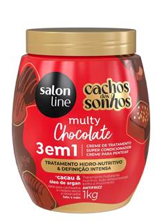 CREME CACHOS SONHOS S.LINE CHOCOLATE 1KG