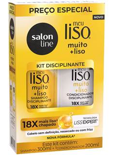 KIT SH+COND S.LINE M.LISO MUITO+LI 300ML