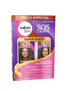 KIT SH+COND S.LINE SOS SUPER OLEOS 300ML