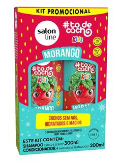 KIT SH+COND S.LINE TODCACHO MORANG 300ML