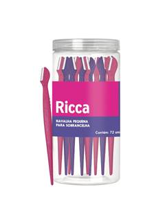 NAVALHA PEQU RICCA P/ SOBRANC 1736 PT/72