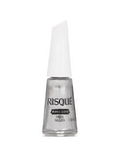 ESMALTE RISQUE BL PRATA NA LATA
