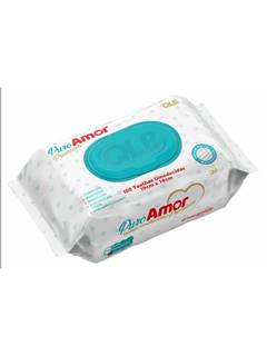 TOALHA UMEDEC QLB PUROAMOR 100UNDS FLIPT