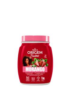 CREME ORIGEM 1KG 2EM1 MORANGO