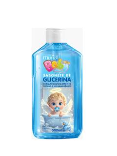 SAB LIQ BABY GLIC 500ML AZUL S/VALV