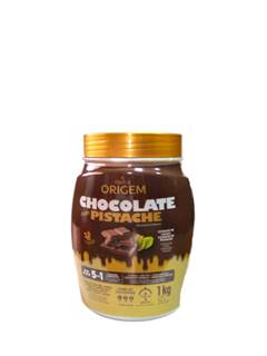CREME ORIGEM 1KG 5EM1 CHOCOLATE PISTACHE