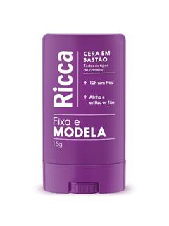 CERA FIXADORA EM BASTAO RICCA 15G R 2836