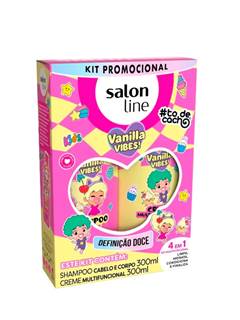 KIT SH+CREME S.LINE KIDS VANILLA DOCE