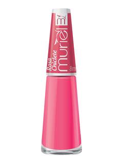ESMALTE MURIEL SOLTO CREM ROSA CHICLETE