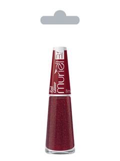 ESMALTE MURIEL VEST GLITTER RED GLITTER