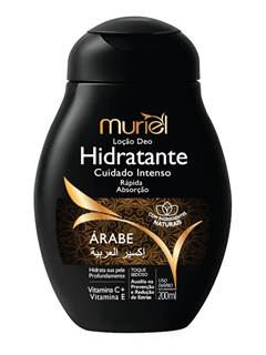 LOCAO HIDRAT MURIEL ARABE 200ML