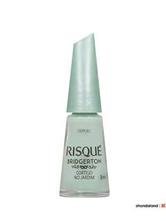 ESMALTE RISQUE SOLTO CREM CORTEJO JARDIM