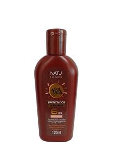 BRONZEADOR NATU CORPO SOL E VIDA 120ML