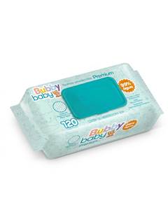 TOALHA UMED BUBBY BABY PREMIUM C/120UND