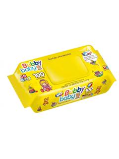 TOALHA UMED BUBBY BABY BASICA C/100UND