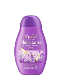 LOCAO HIDRAT MURIEL LAVANDA COLAG 200ML