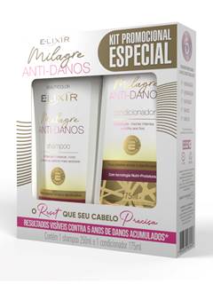 KIT ELIXIR SH+COND MILAGRE DAN 250+175ML