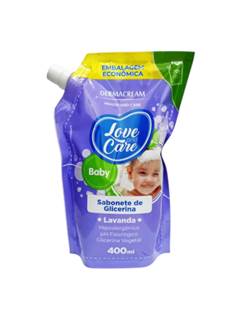 SAB LIQ DERMACR BABY LAVANDA REFIL 400ML